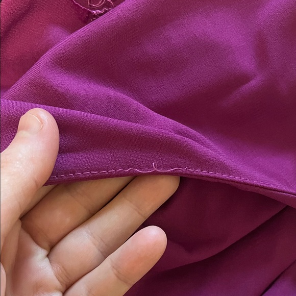 NWT Fuchsia Ruched Bodycon Maxi Dress - Picture 6 of 8